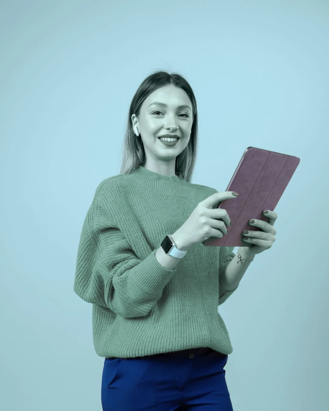 An illustration of a freelance branding expert in Kochi